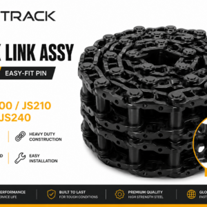 Track Link Assy 49 Link with Easy-Fit Pin for JCB JS200 JS210 JS220 JS240 excavators by MAQ TRACK